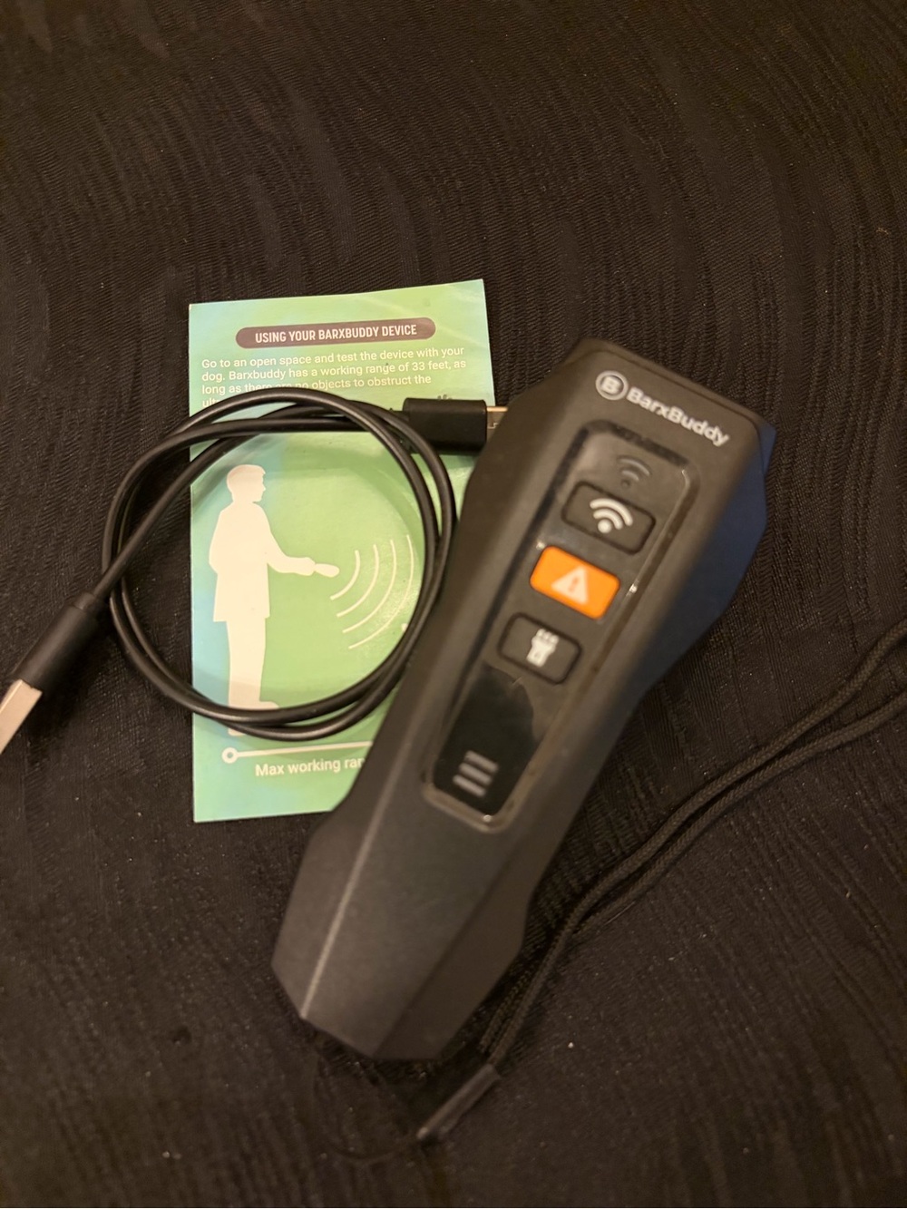 Black Dog Training Remote for Housebreaking